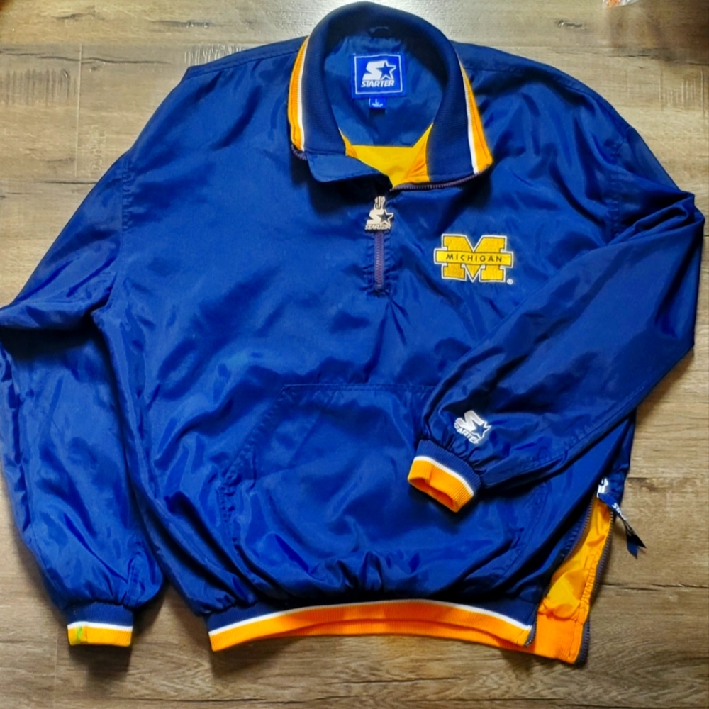 Michigan Wolverines Starter Jacket
